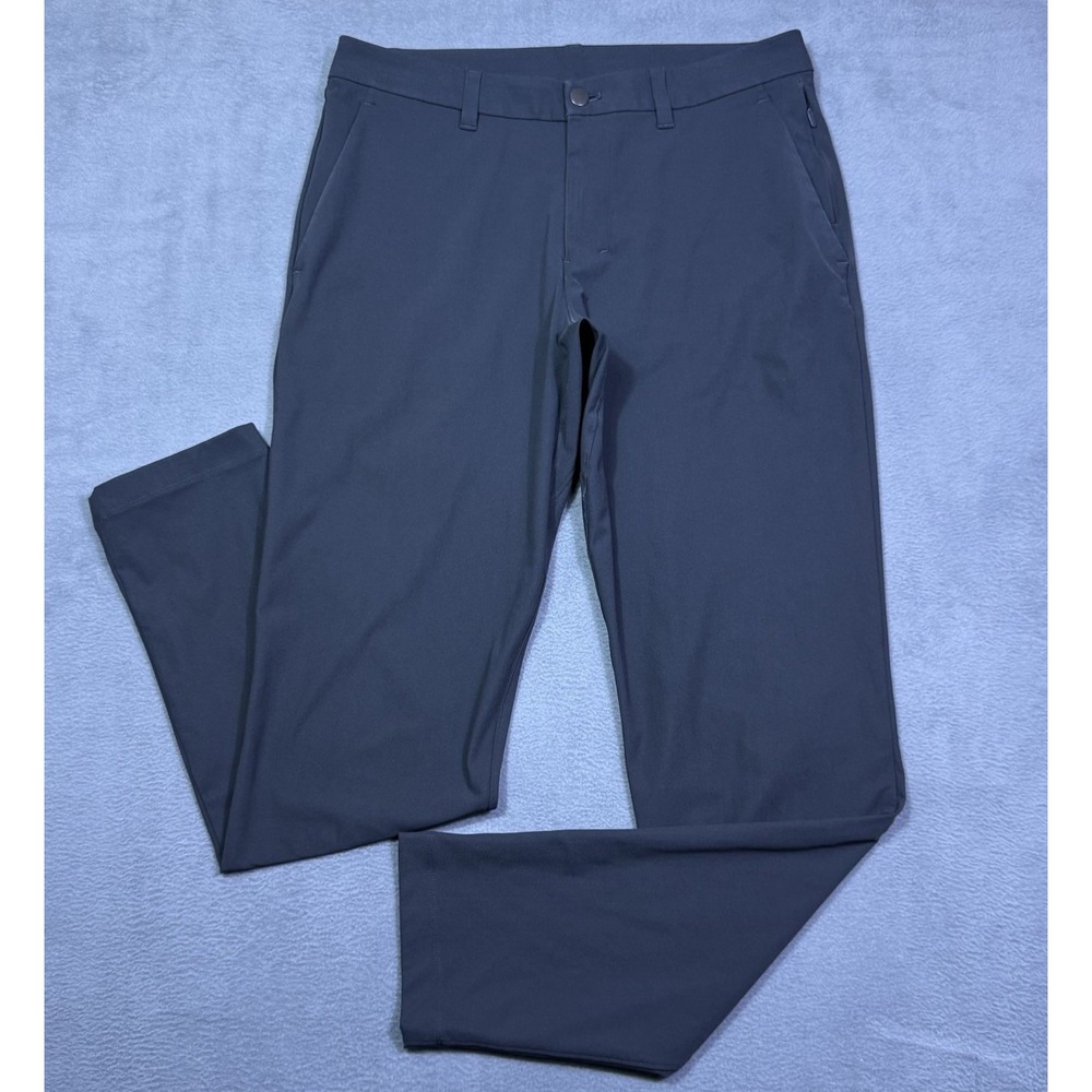 Lululemon Pants Mens 32x32 ABC Slim Fit Trouser Warpstreme Tapered Gray Normcore